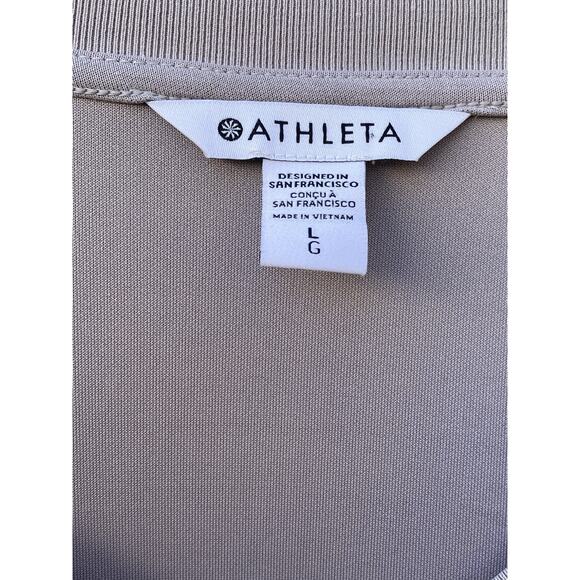 NWT Athleta Seasoft Robe Pullover V-Neck Purple Long Sleeve Dress Pockets Size L - Picture 10 of 16